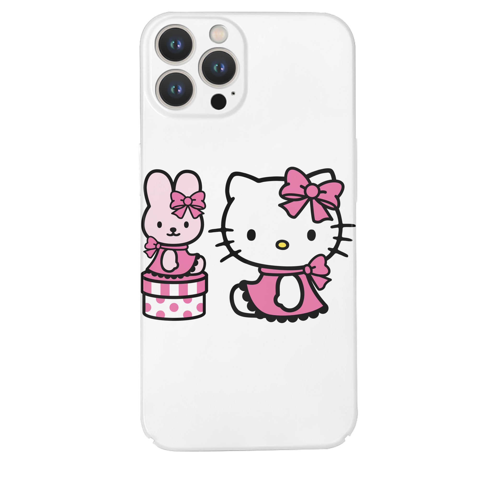 （画像用） Hello Kitty ハローキティ 【iPhone 14シリーズ対応】ハードケース
